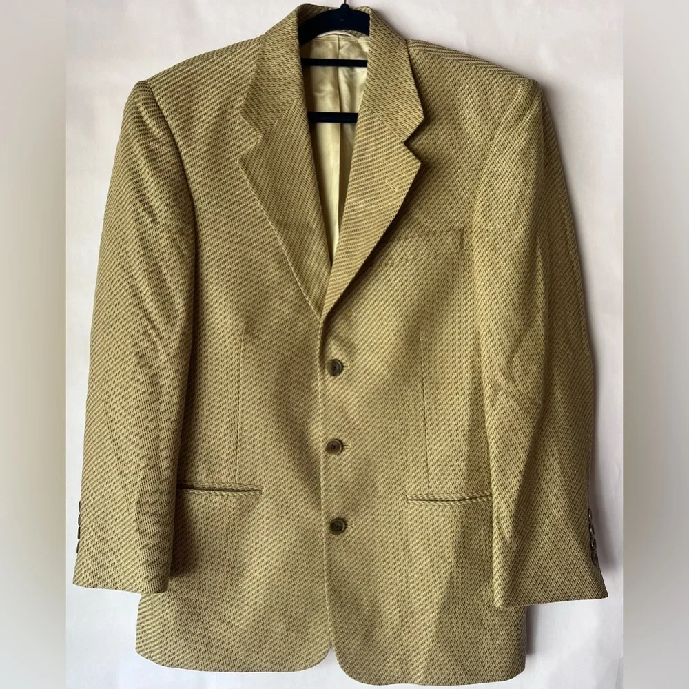 Vintage‎ FIORAVANTI COUTURE New York MENS SPORT COAT BLAZER size M/L